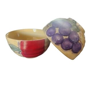 Verdano Style Ceramic Bowl Set of 2